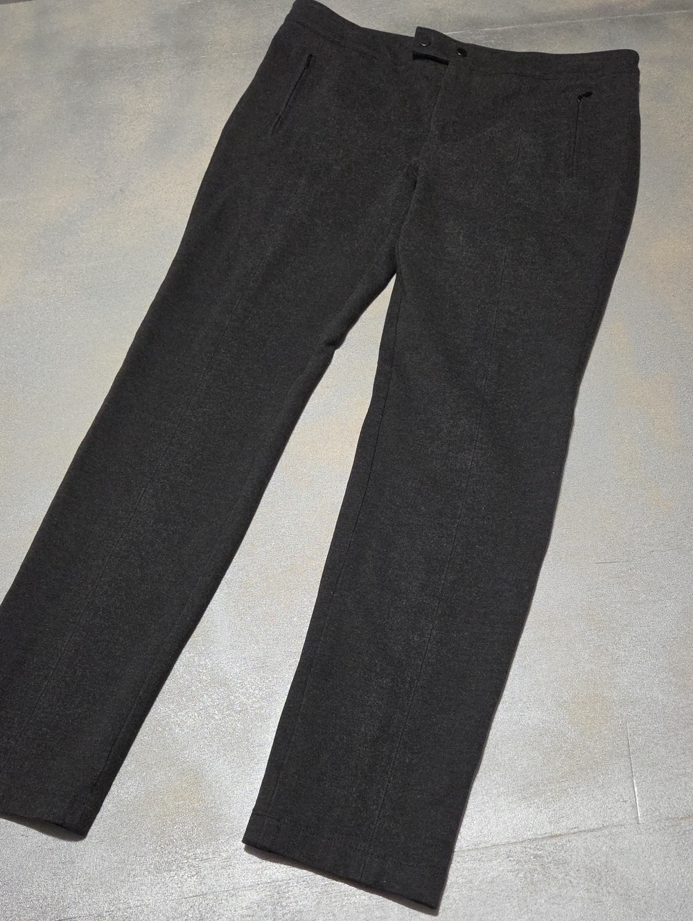 Vince Charcoal Straight-Leg Dress Pants NWOTS